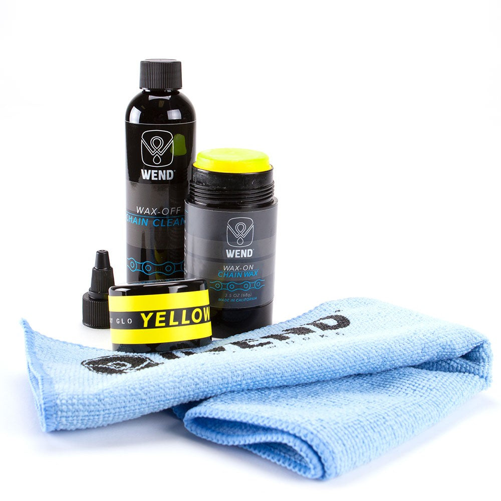 Wend Wax-Off/Wax-On Chain Cleaner & Wax Kit