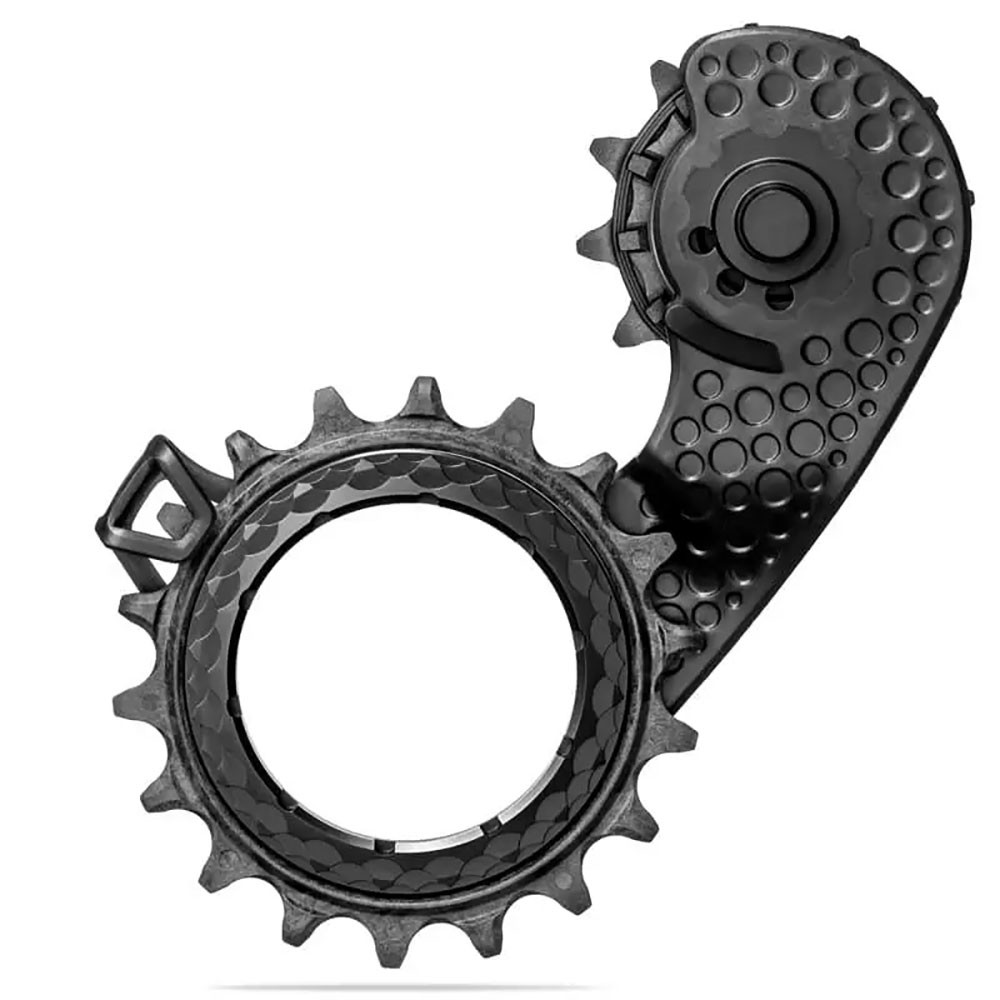 Absolute Black HollowCage Carbon Ceramic Oversized Derailleur Pulley Cage - Shimano