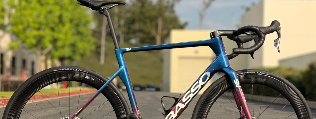 Basso SV SRAM Red AXS Fulcrum Racing Speed 55 DB Comp Road Bike at twohubs.com