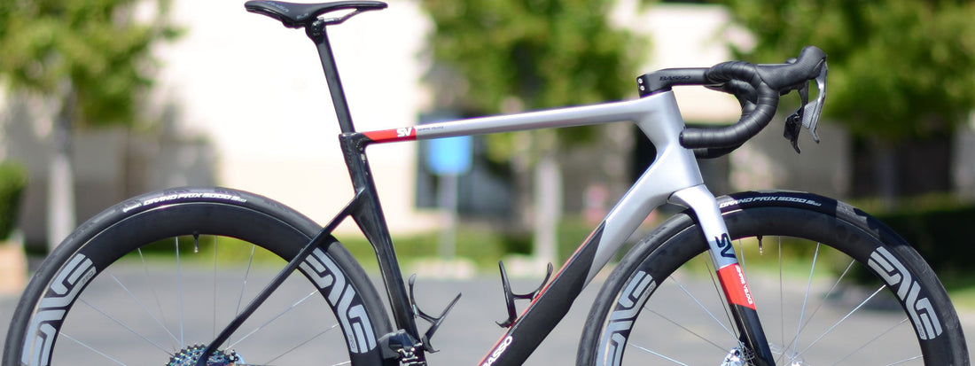 Basso SV SRAM Red AXS Enve Composites 4.5 PRO Road Bike at twohubs.com