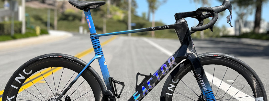 Factor Ostro VAM SRAM Force AXS Black Inc 48/58 Road Bike at twohubs.com