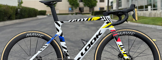 LOOK 795 Blade 3 RS Shimano Dura Ace R9270 Di2 Mavic Cosmic Carbone Road Bike at twohubs.com
