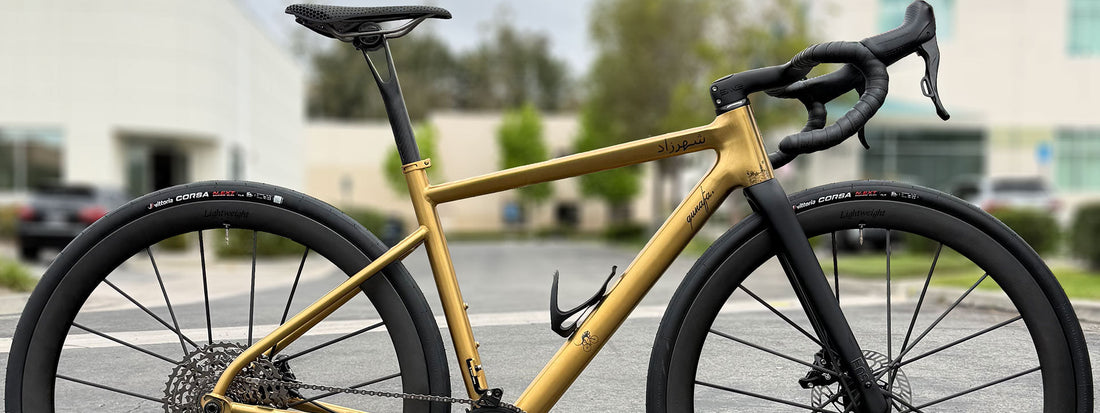 Qunafa Shahazad Campagnolo Super Record X Lightweight Meilenstein ART Road Bike at twohubs.com