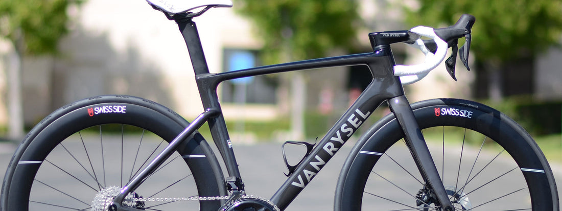 Van Rysel RCR Pro Shimano Dura Ace R9270 Di2 Swissside Hardon² Ultimate 625 Road Bike at twohubs.com
