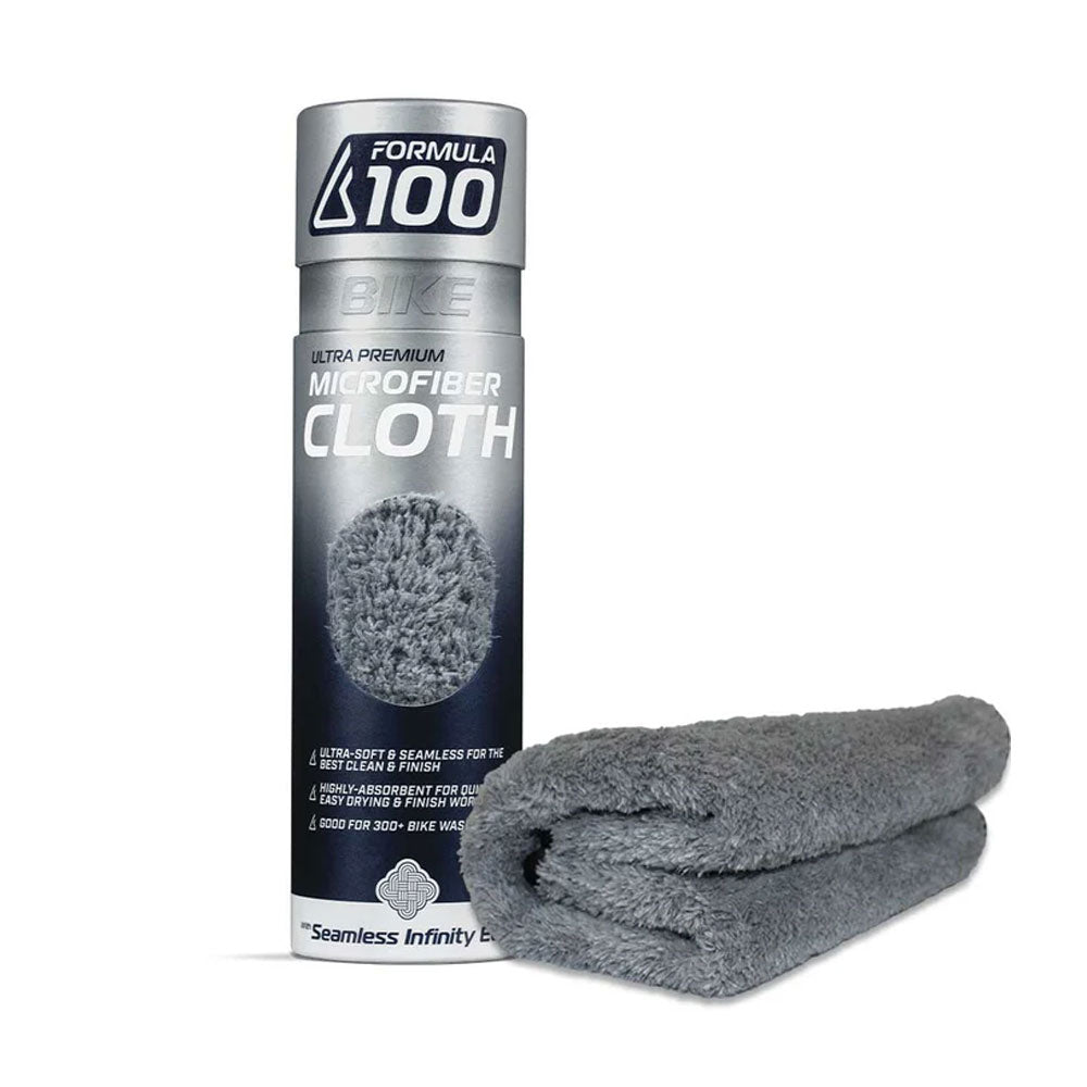 Formula 100 Ultra-Premium Microfiber Cloth with Seamless Infinity Edge