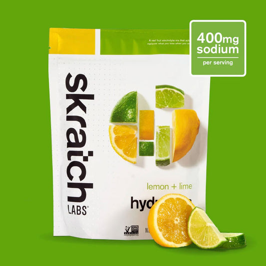 Skratch Labs Hydration Sport Drink Mix Resealable Bag - 20 serving