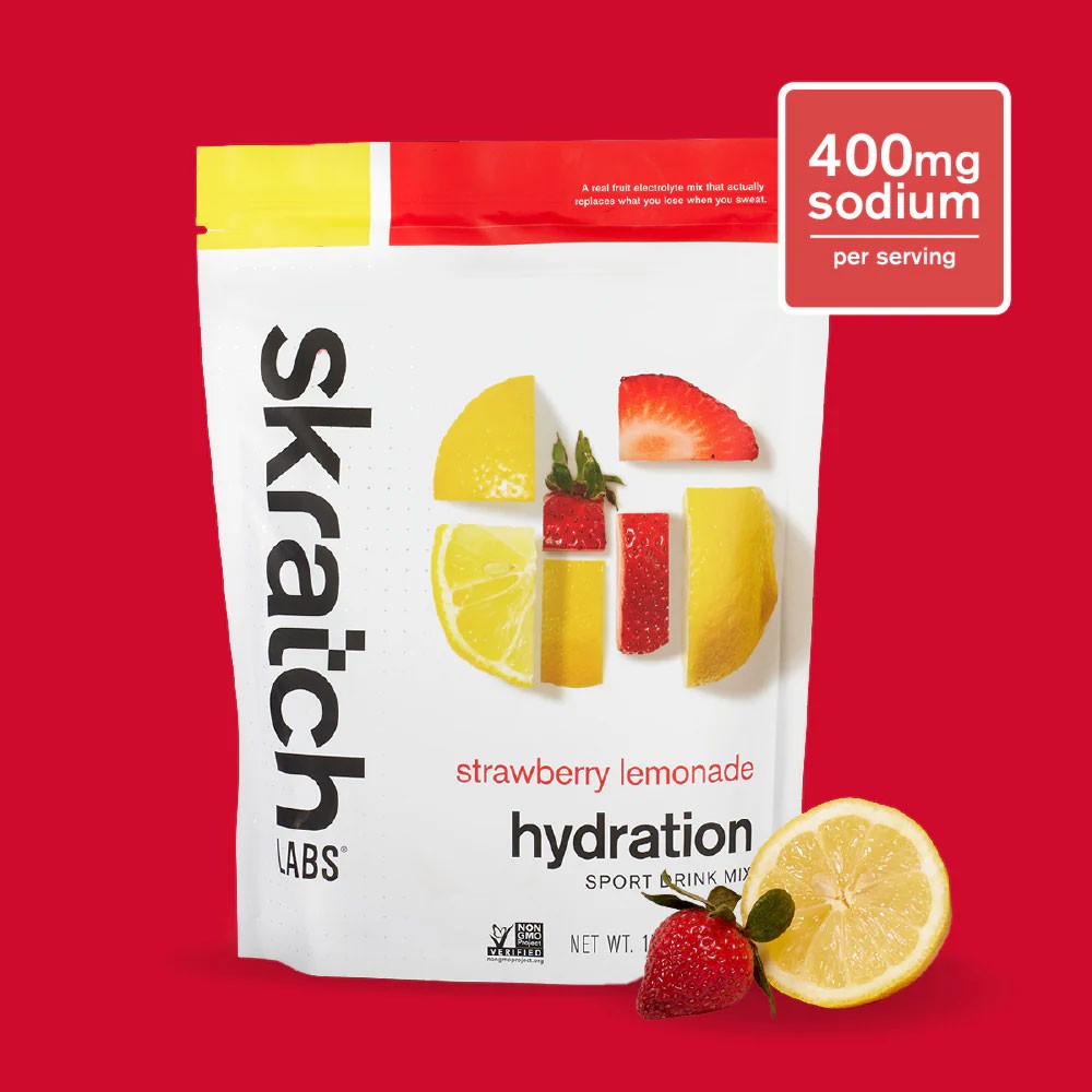 Skratch Labs Hydration Sport Drink Mix Resealable Bag - 20 serving