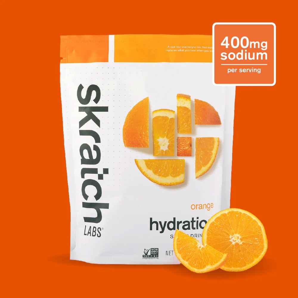 Skratch Labs Hydration Sport Drink Mix Resealable Bag - 20 serving