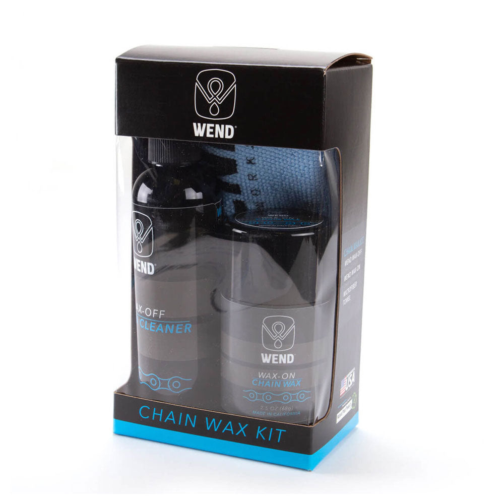 Wend Wax-Off/Wax-On Chain Cleaner & Wax Kit