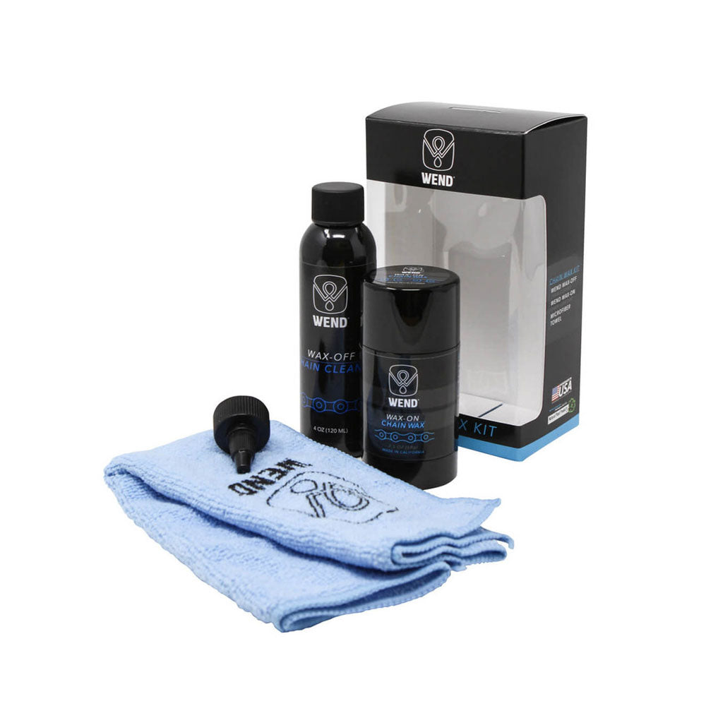 Wend Wax-Off/Wax-On Chain Cleaner & Wax Kit