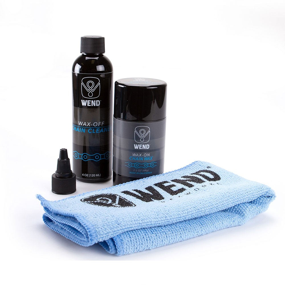 Wend Wax-Off/Wax-On Chain Cleaner & Wax Kit
