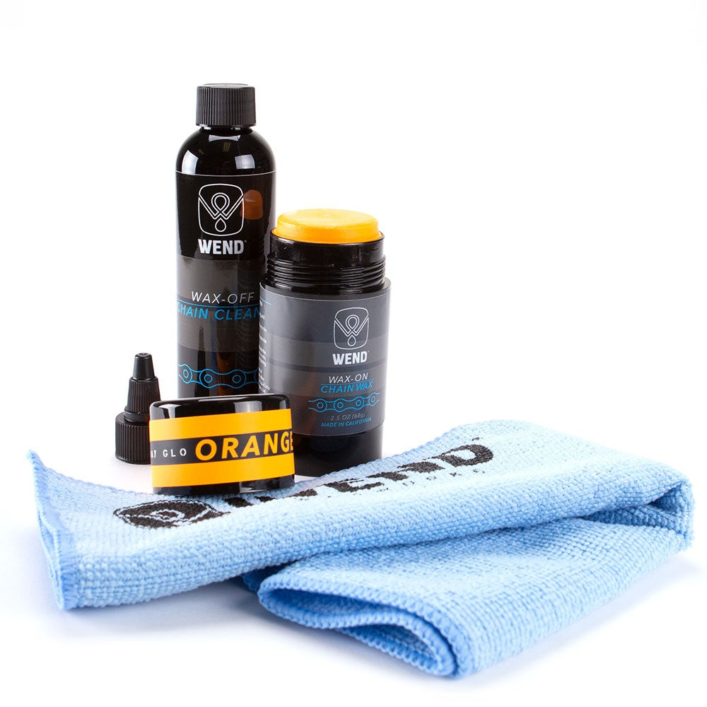 Wend Wax-Off/Wax-On Chain Cleaner & Wax Kit