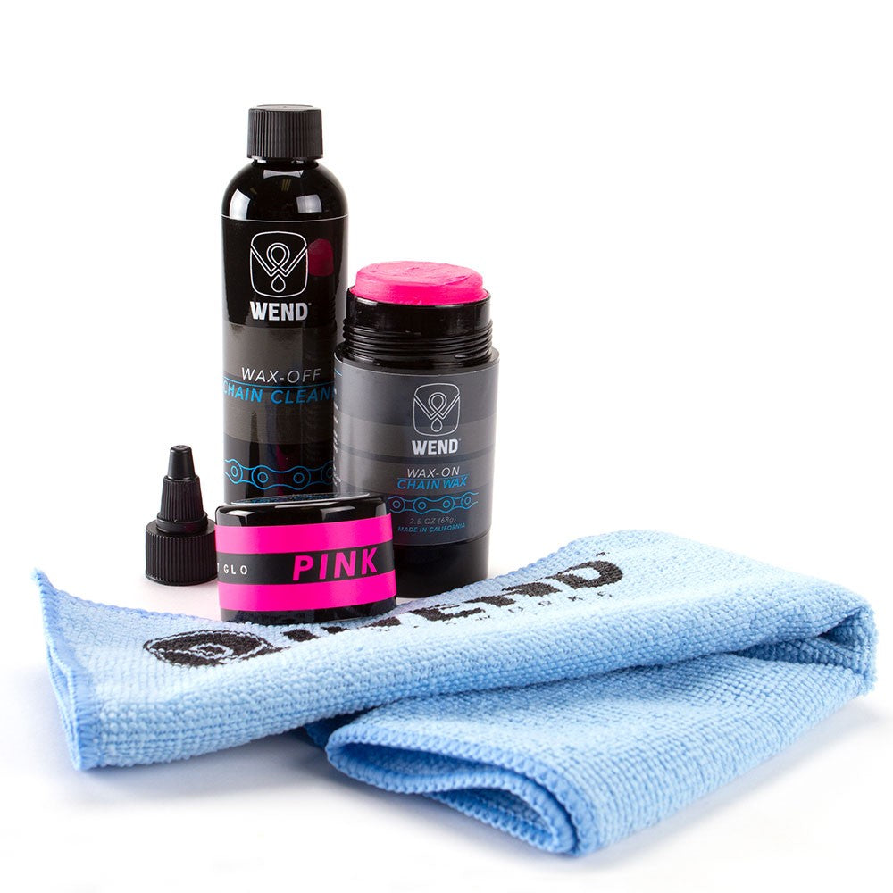 Wend Wax-Off/Wax-On Chain Cleaner & Wax Kit