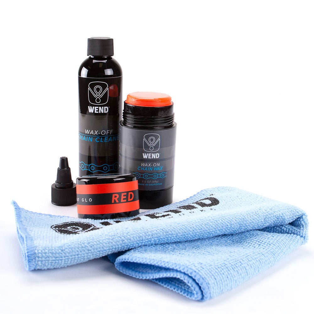 Wend Wax-Off/Wax-On Chain Cleaner & Wax Kit