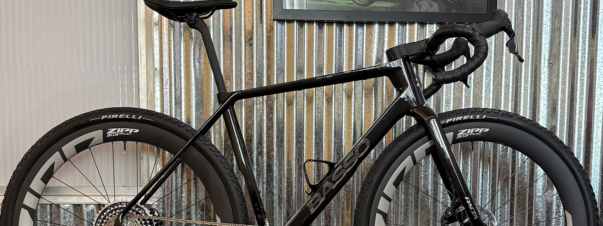 Basso Palta III SRAM Force AXS E1 Zipp 303 XPLR Gravel Bike at twohubs.com