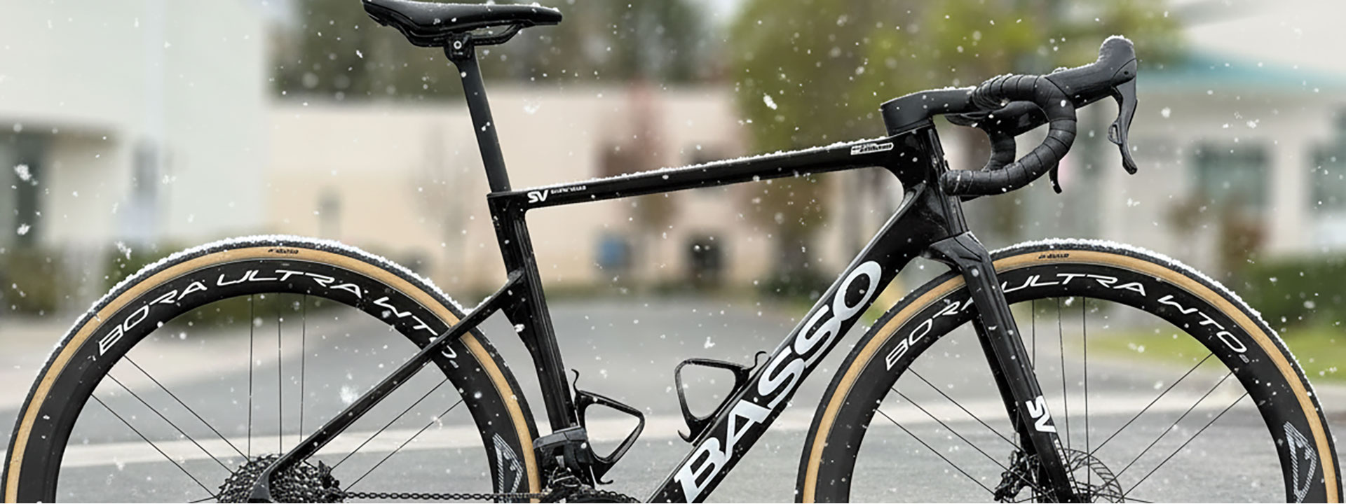 Basso SV Campagnolo Super Record 13 Bora Ultra WTO 45 Roadl Bike at twohubs.com