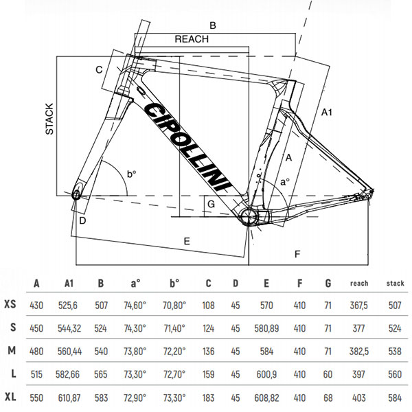 Cipollini Bond 2 Geometry