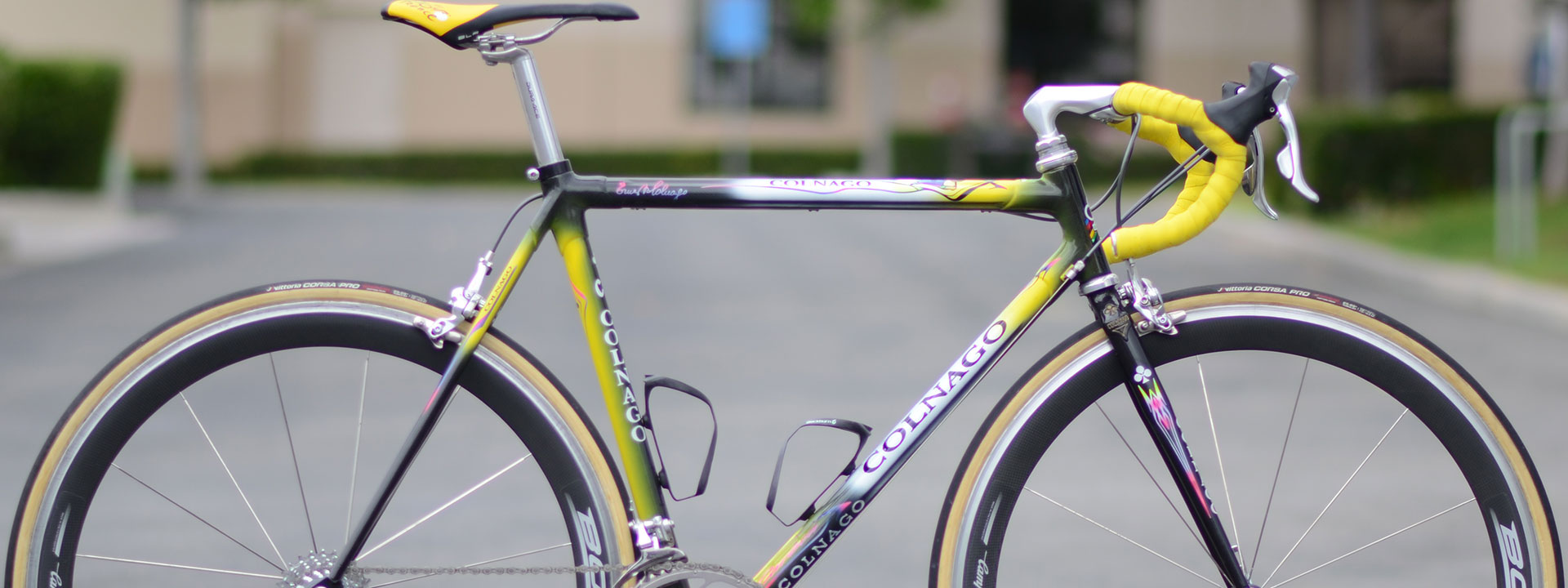 Colnago C40 Shimano Dura Ace 7703 Campagnolo Bora Road Bike at twohubs.com