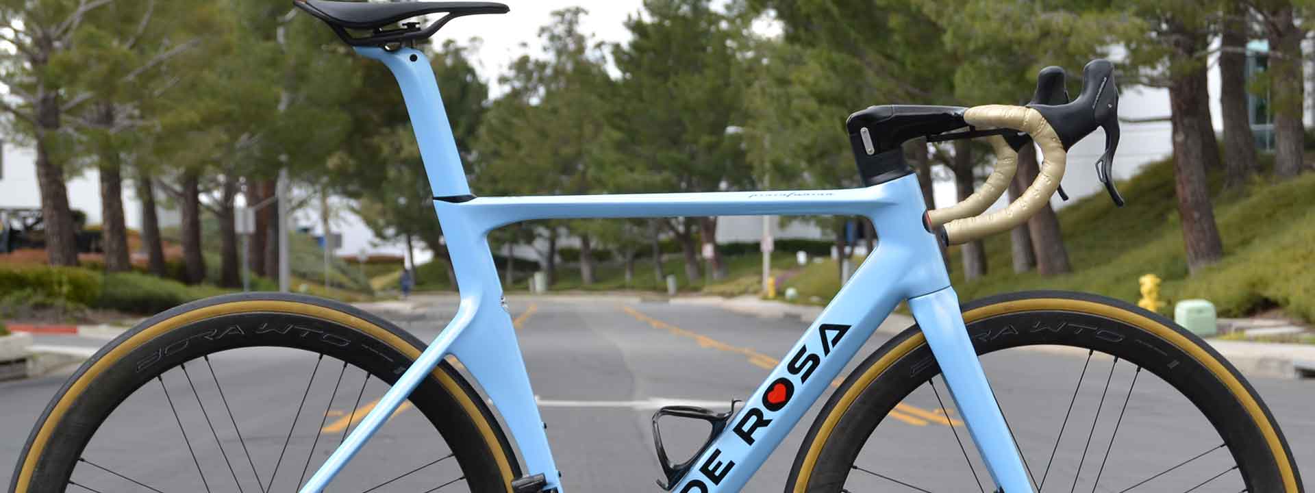 De Rosa Pininfarina Campagnolo Super Record H12 EPS Bora WTO 45 Road Bike at twohubs.com