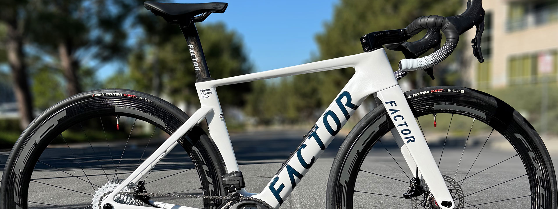 Factor Bikes Monza Campagnolo Super Record Wireless S Fulcrum Racing Speed 55 DB Road Bike at twohubs.com