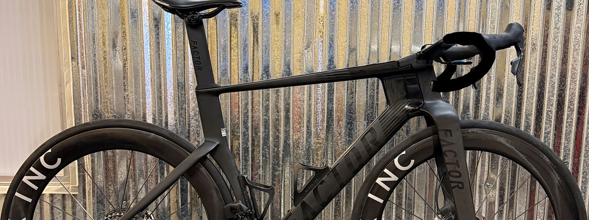 Factor ONE SRAM Red AXS Black Inc 62 Road Bike at twohubs.com