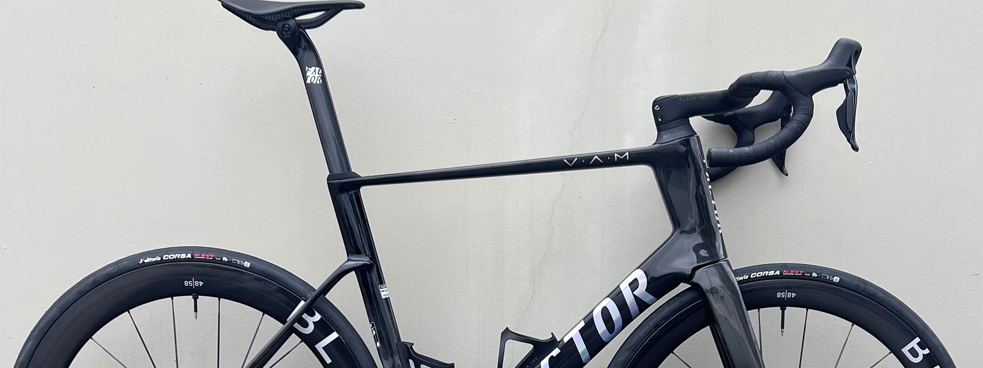 Factor Ostro VAM Shimano Dura Ace R9270 Di2 Black Inc 48/58 Road Bike at twohubs.com