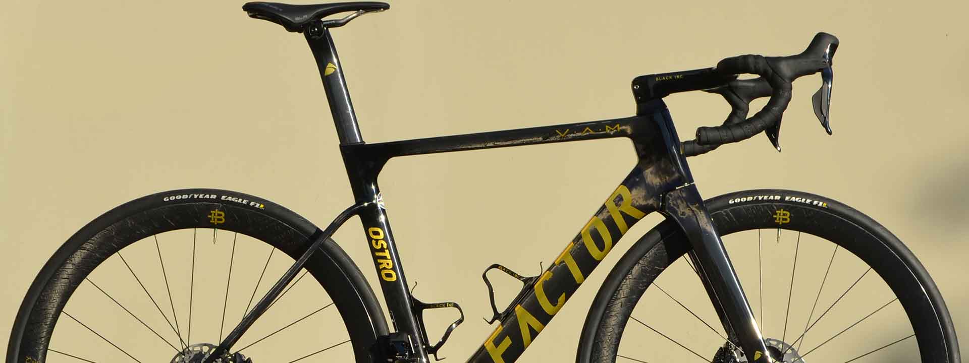 Factor Ostro VAM Shimano Dura Ace R9270 Di2 Black Inc Road Bike at twohubs.com